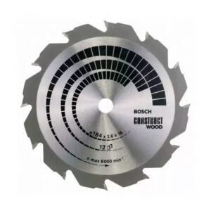 Disco Sierra Circular Bosch 7 1/4"X 12D Construct Wood