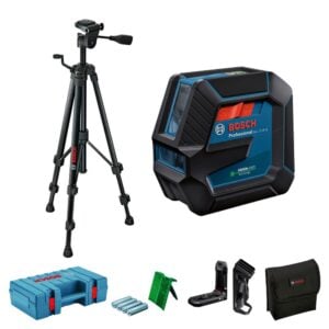 Nivel Láser Verde Bosch GLL 2-15 G + Trípode Bt 150