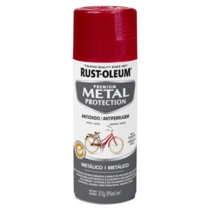 Rust-Oleum Pintura Aerosol Metal Protector Rojo Manzana 312g