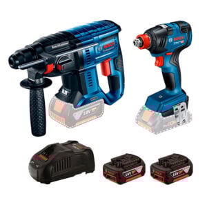 Rotomartillo Bosch GBH 180 + Llave de Impacto GDX 18V-200