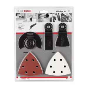 Set Accesorios Todo en Uno Bosch 5 Pzs Corte Lijado