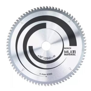 Disco de Sierra Bosch 10" 60D Corte Preciso Multimaterial