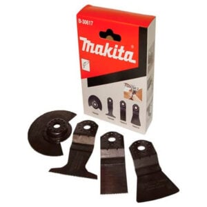 Set Cuchillas Multitool Makita Corte Madera B-30617 4Uni.
