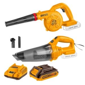 Sopladora + Aspiradora 20V Con Bateria COSLI240998 INGCO
