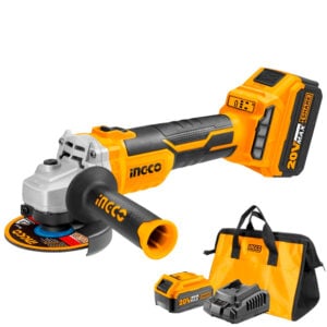 Amoladora Esmeril Ingco 4 1/2 20v Industrial 2 x 4.0 Ah