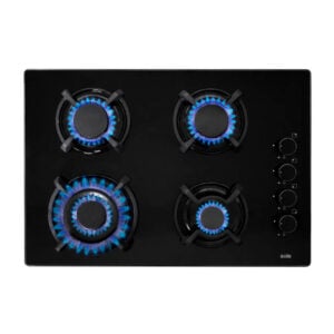 Cocina Encimera Vidrio Templado a Gas Sole 65CM SOLCO047V3