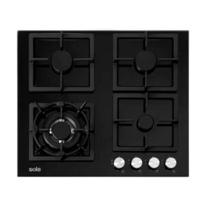 Cocina Empotrable GN Vidrio Sole 59cm SOLCO040