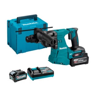 Martillo Perforador Makita 40V Sds-Plus 3.3J Makpack HR011GM202