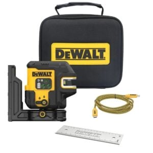 Nivel Láser Verde 2 Puntos Línea Cruzada Dewalt DCLE14221GB