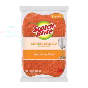 Esponja Scotch Brite Cero Rayas Cocina X2