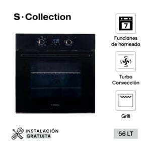 Horno Empotrable S-Collection Eléctrico Sole 56L SOLHO024