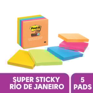 Notas Adhesivas 654 Post It  Supersticky Rio De Janeiro