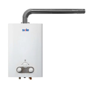 Terma Tiro Forzado Sole GN 10L + Accesorios SOLEGASN10TFV2