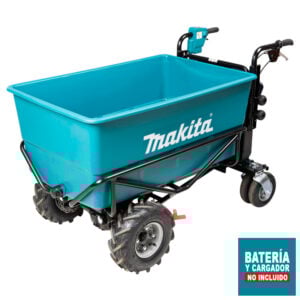 Carro Transporte Makita 18Vx2 DCU605Z Sin Bateria y Cargador
