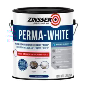 Pintura Perma White Rust Oleum interior Satin Blanco 3,785L