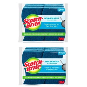 Pack X2 Esponja Scotch Brite Cero Rayas X6