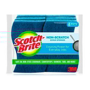 Esponja Scotch Brite Cero Rayas Baño X6