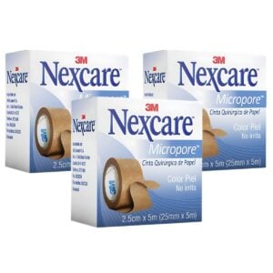 Pack X3 Micropore Nexcare Color Piel Caja 24Mm