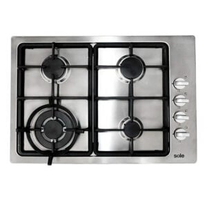 Cocina Empotrable GN Sole Inoxidable 4 Quemadores SOLCO048GN