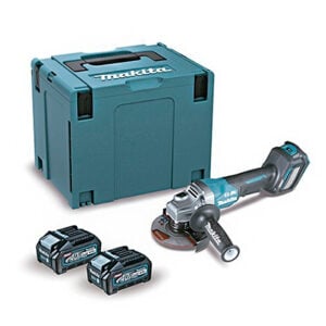 Esmeril Angular 5" Makita 40V 8500Rpm 2Bat Makpack GA029GM201