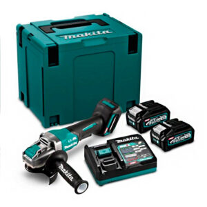 Esmeril Angular 4 1/2" Makita 40V X-Lock 8 500Rpm GA046GM202