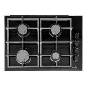Cocina Encimera Vidrio Templado 4 hornillas SOLCO073 Sole