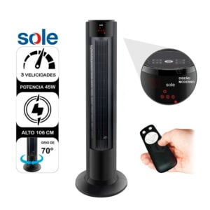 Ventilador de Aire Tipo Torre Sole 106cm SOLAIR018