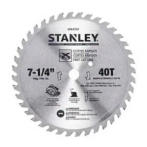 Disco De Sierra Circular 7-1/4" x 40D Stanley STA7757