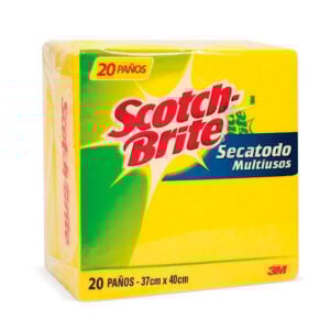 Paño Scotch Brite Secatodo x20
