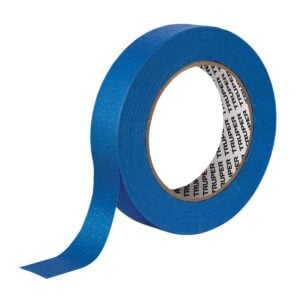 Cinta masking tape azul de 1" x 50 m, Truper