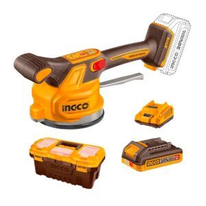 Ventosa Vibradora para Cerámica INGCO 20V + Kit CTVLI20018