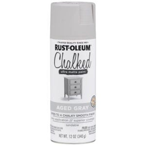 Pintura Rust-Oleum Chalked Ultra Mate Gris Envejecido 340g