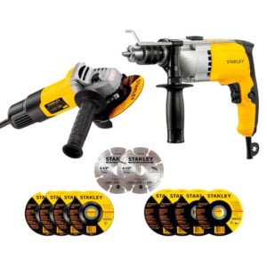 Taladro 1/2 800W STDH8013 + Esmeril 4 1/2 750W SG7115V10-B2