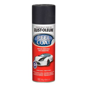 Pintura Removible para Autos Rust-Oleum Negro Brillante 283g