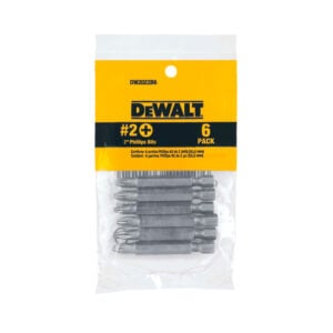 Punta Phillips para Atornillar Dewalt PH2 DW2022B6 x6 unid.