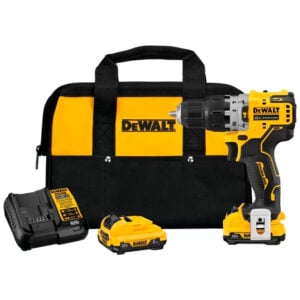 Taladro Percutor Dewalt 12V + Cargador + 2 Bat DCD706F2-B2
