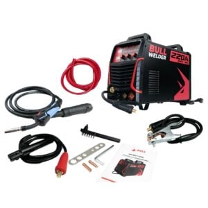 SOLDADORA INVERTER MULTIPROCESO MIG 1P 220V BULLWELDER