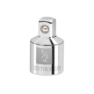 Adaptador para ratchet de encastre 1/2 a encastre 3/8 Truper