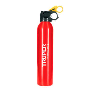 Extintor portátil desechable 450 g polvo tipo ABC Truper