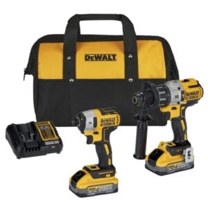 Taladro 1/2" + Atornillador 1/4" 20V XR BL DeWalt DCK299H2