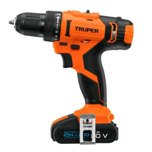 Taladro 1/2" inalámbrico 20 V batería ion litio 220 V Truper