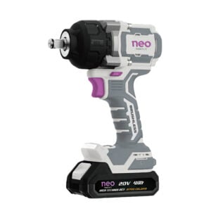 Llave de Impacto BL 20V 1000 Nm + Batería 4.0 Ah + Cargador
