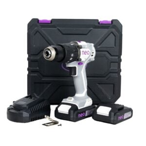 Taladro Atornillador Percutor Brushless 1/2" 80Nm + 2 Baterías + Cargador Neo TP 1213/4/20 K2