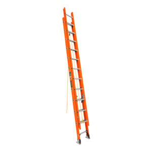 Escalera de extensión tipo II 24 peldaños fibra de vidrio