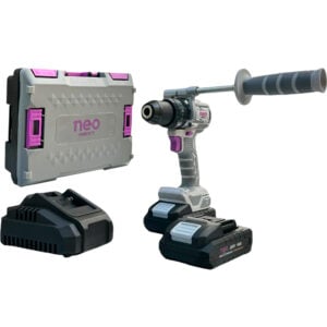 Taladro 20V Neo + 2 Bat 4Ah + Carga. + Maleta T12110/20K2-4