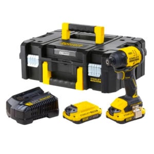 Atornillador Impacto 1/4" Stanley 20V 230 Nm SBI811D2T