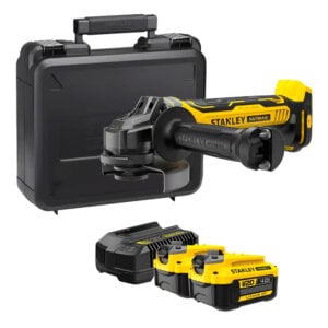 Amoladora Angular 4 1/2" 5" Stanley 20V SBG700M2K