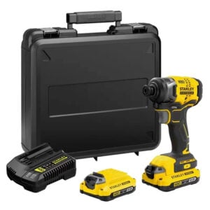 Atornillador Impacto 1/4" Stanley 20V + 2 Bat SBI810D2K