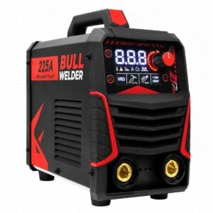 SOLDADORA INVERTER ELECTRODO 225 AMP PULSADO BULLWELDER